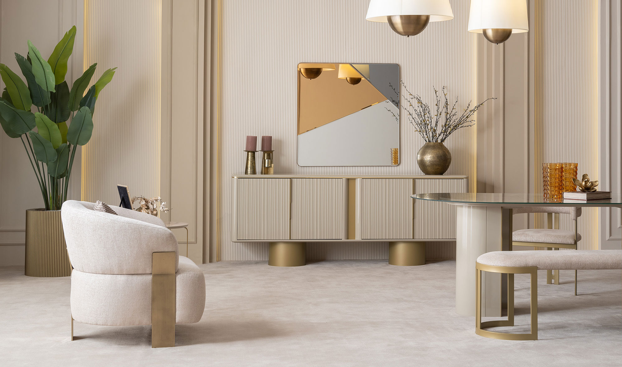 Massimo Yemek Odası - Görsel 13