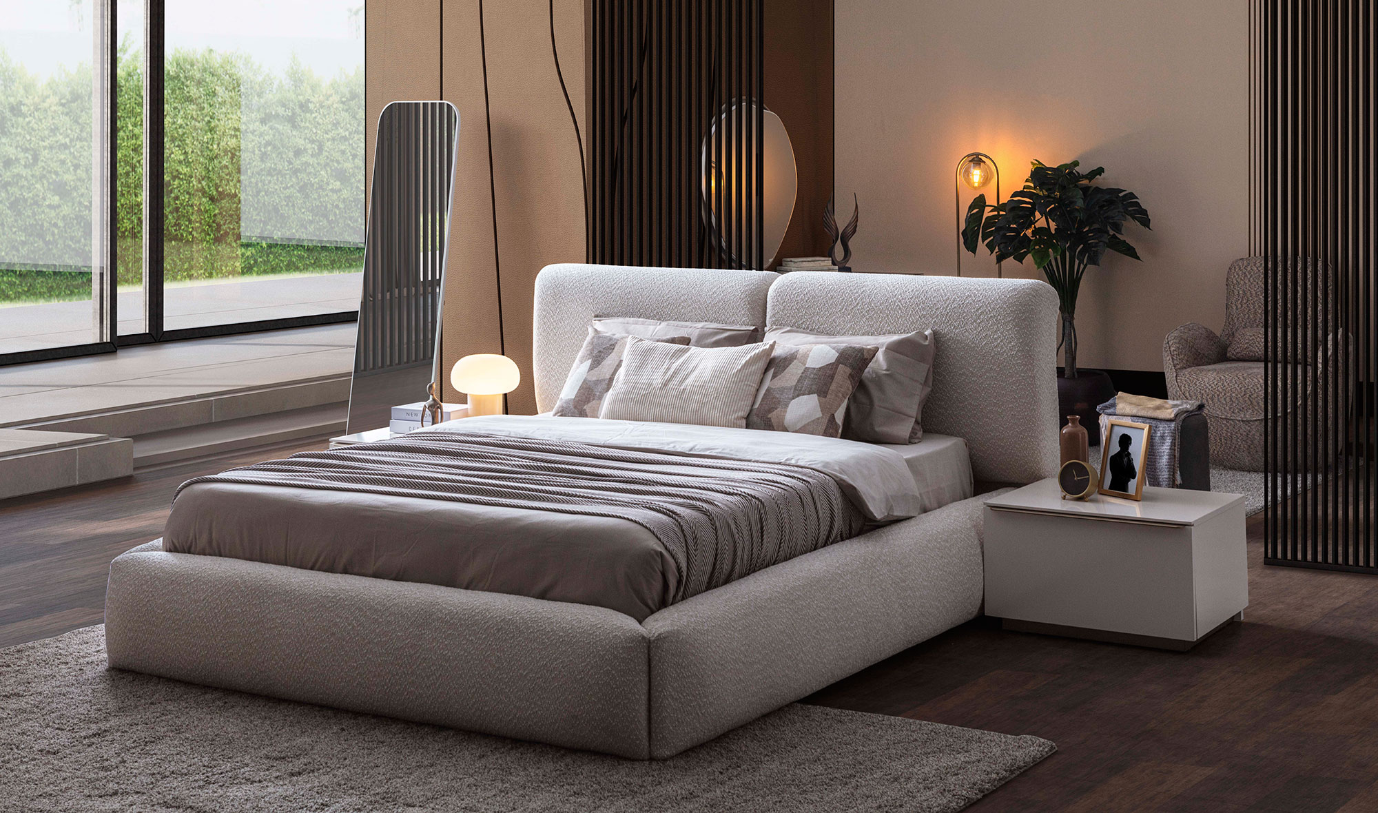 Noble Bazalı Yatak Odası - Görsel 6