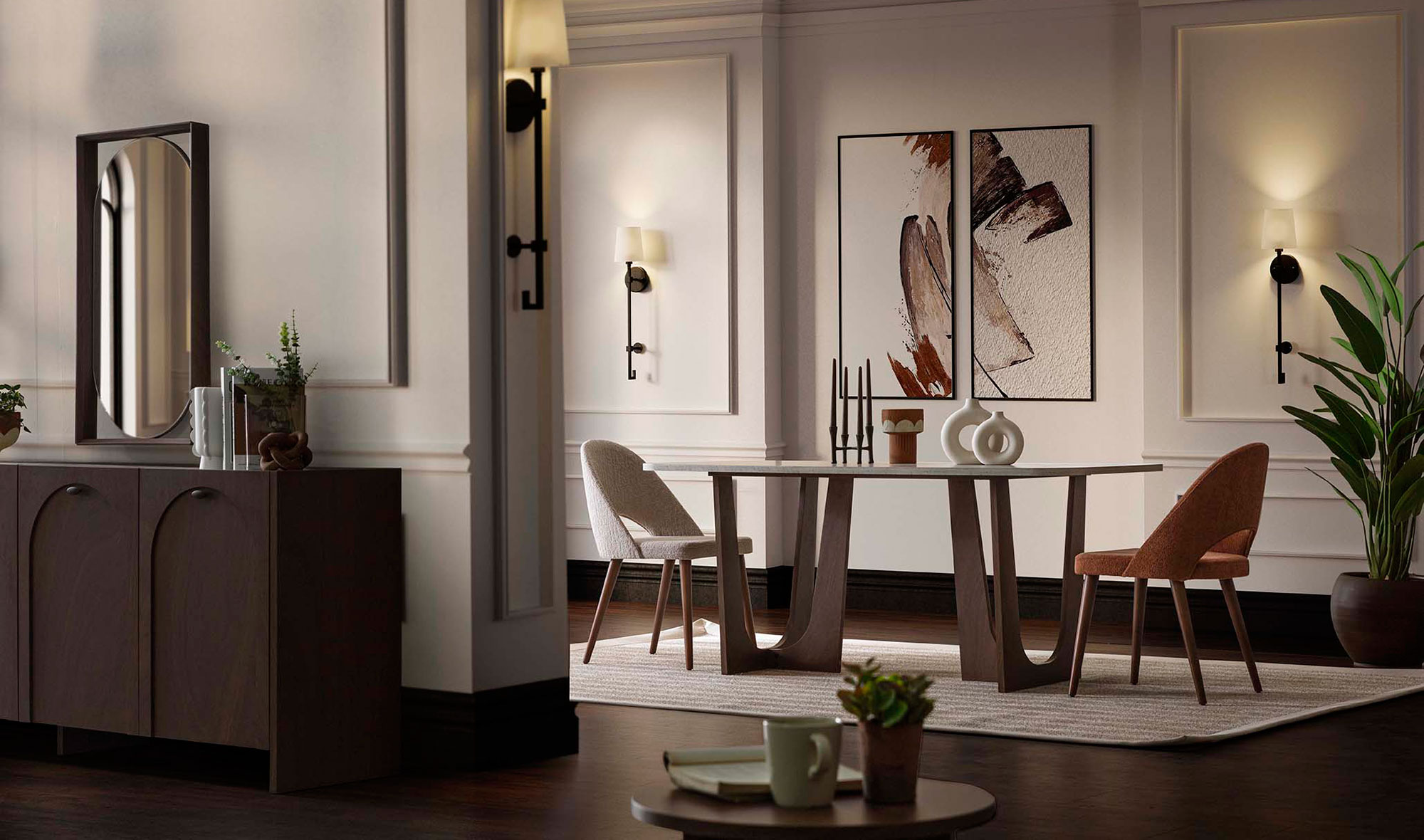 Malaga Yemek Odası - Görsel 12