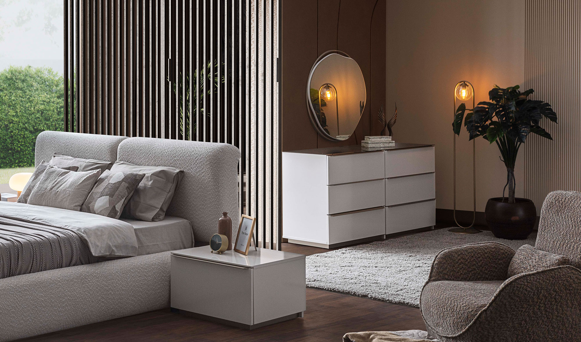 Noble Bazalı Yatak Odası - Görsel 8