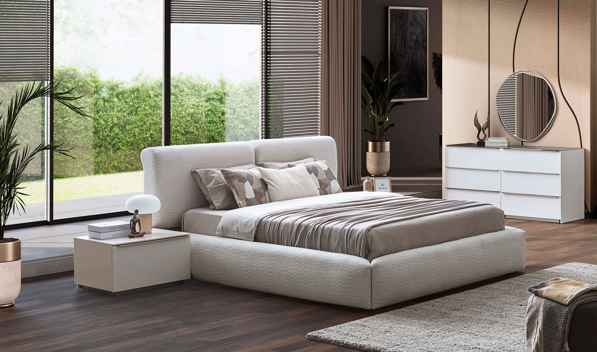 Noble Bazalı Yatak Odası - Görsel 4