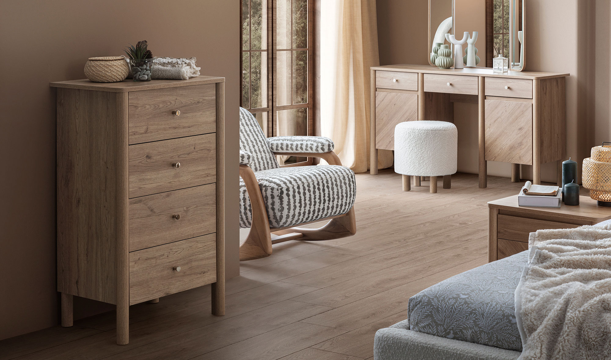 Mona Bazalı Yatak Odası - Görsel 2