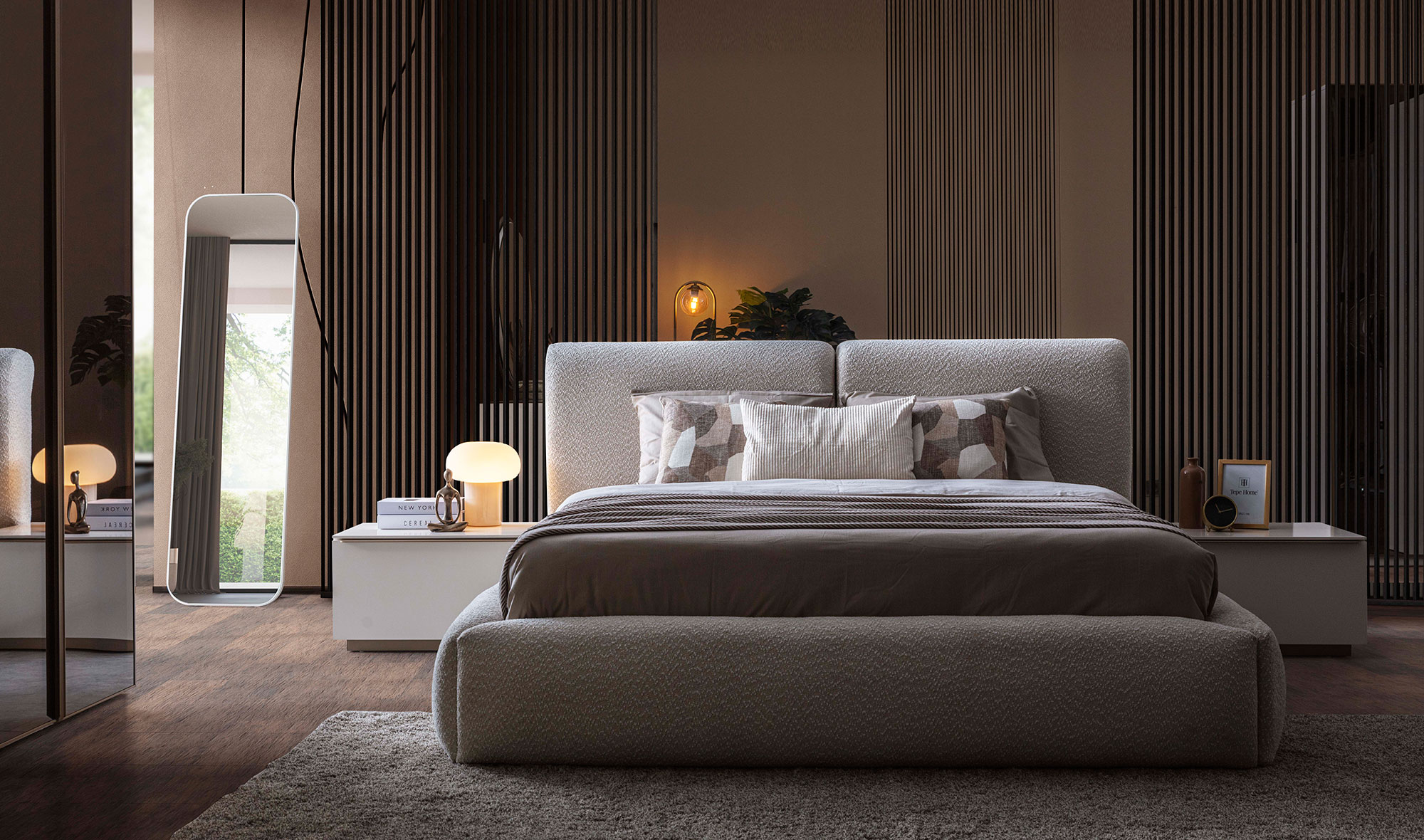 Noble Bazalı Yatak Odası - Görsel 9