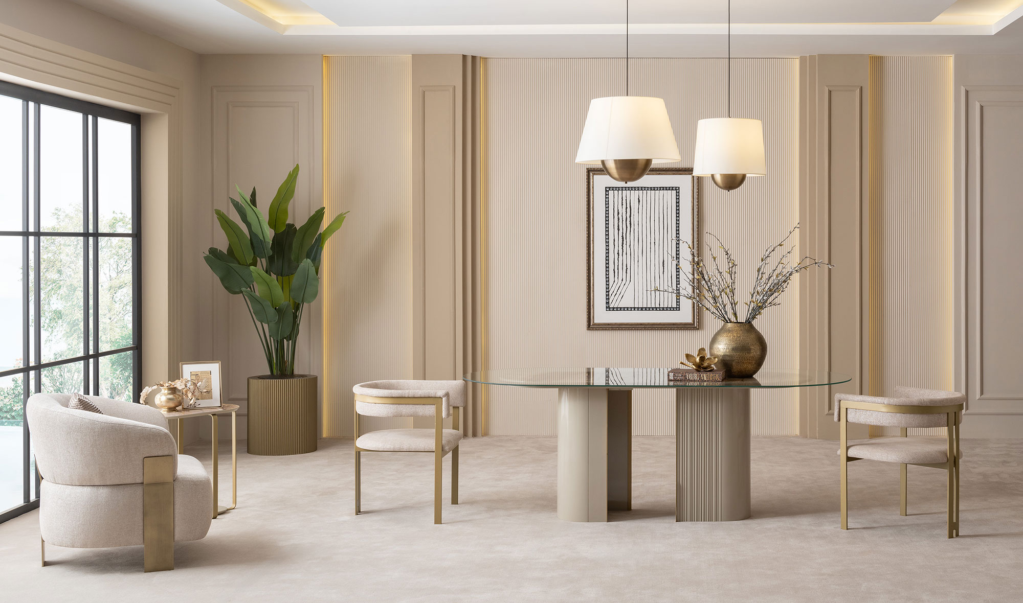 Massimo Yemek Odası - Görsel 14